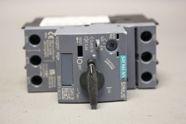 UNUSED SIEMENS SIRIUS CIRCUIT BREAKER 3RV2011-0CA10