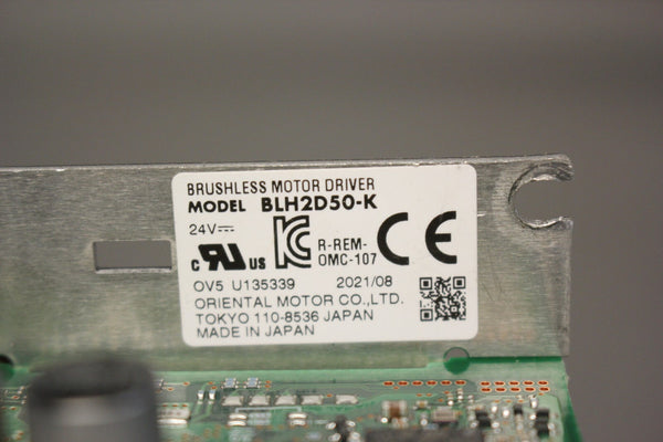 ORIENTAL MOTOR  BLH2D50-K BRUSHLESS MOTOR DRIVER