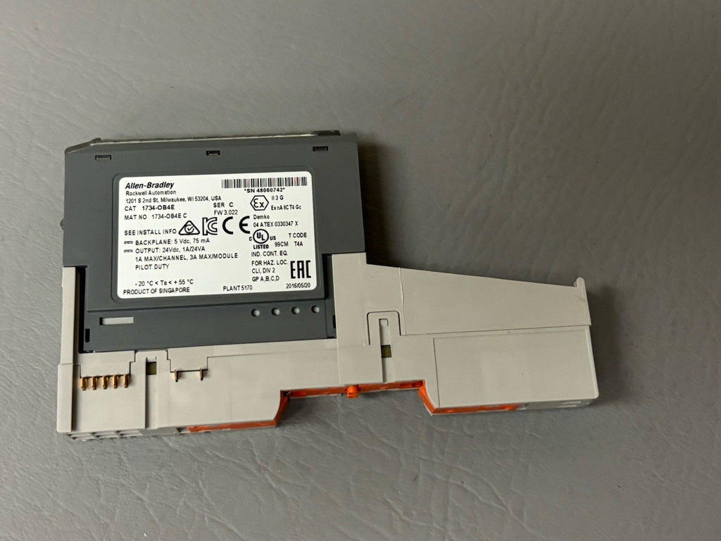 Allen Bradley 1734-OB4E C Input Module With 1734-MB