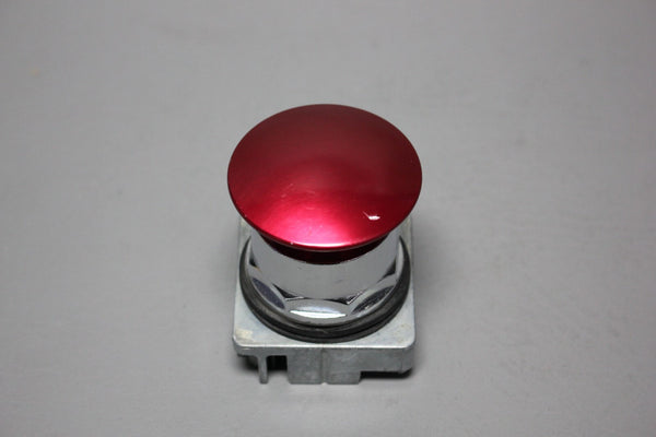 1 SIEMENS RED MUSHROOM HEAD PUSH BUTTON 52PP2A2