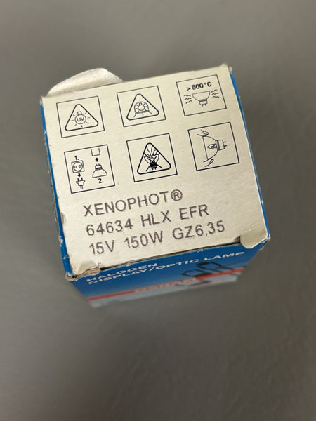 Osram Xenophot 64634 HLX EFR GZ6.35 15V150W Microscope Endoscope Lightbulb