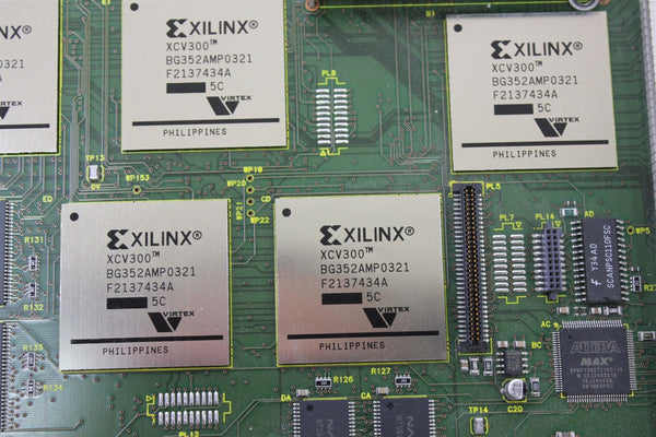 10 Xilinx Virtex Fpga Processors on a Board Xcv300-bg352