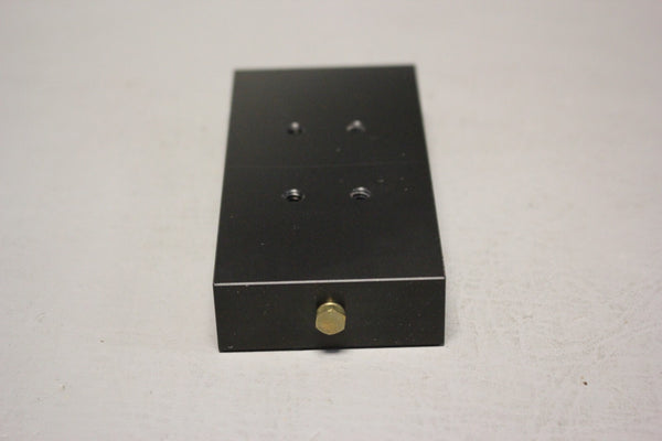 NEW WAY CUSTOM 2'' x 4'' FLAT RECTANGULAR AIR BEARING P/N: 145731