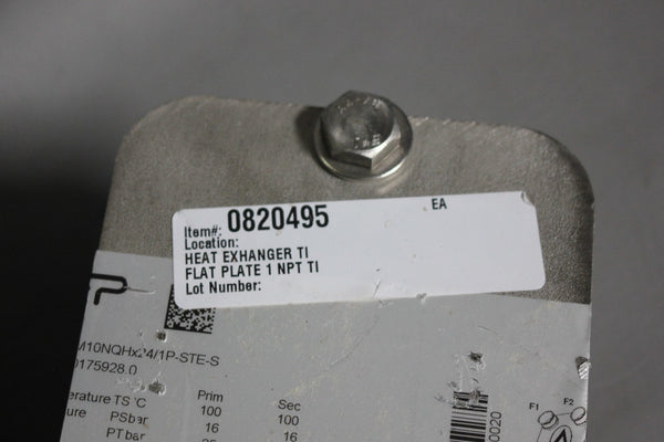 Unused SWEP STAINLESS STEEL LIQUID HEAT EXCHANGER  M10NQHX24/1P-STE-S