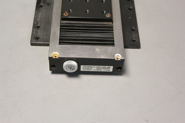 NEWPORT PRECISION LINEAR STAGE WITH SERVO MOTOR UTM100CC1HL & UE404CC