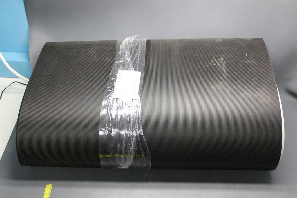 DORNER END DRIVE BLACK CONVEYOR BELT 132"x21" 22-211100/08V