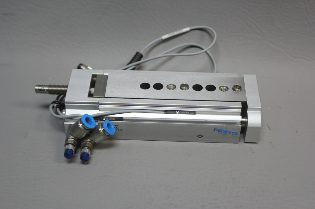 FESTO GUIDED CYLINDER PNEUMATIC MINI SLIDE DGSL-10-50-Y3A
