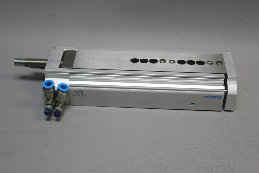 FESTO GUIDED CYLINDER PNEUMATIC MINI SLIDE  DGSL-12-80-Y3A