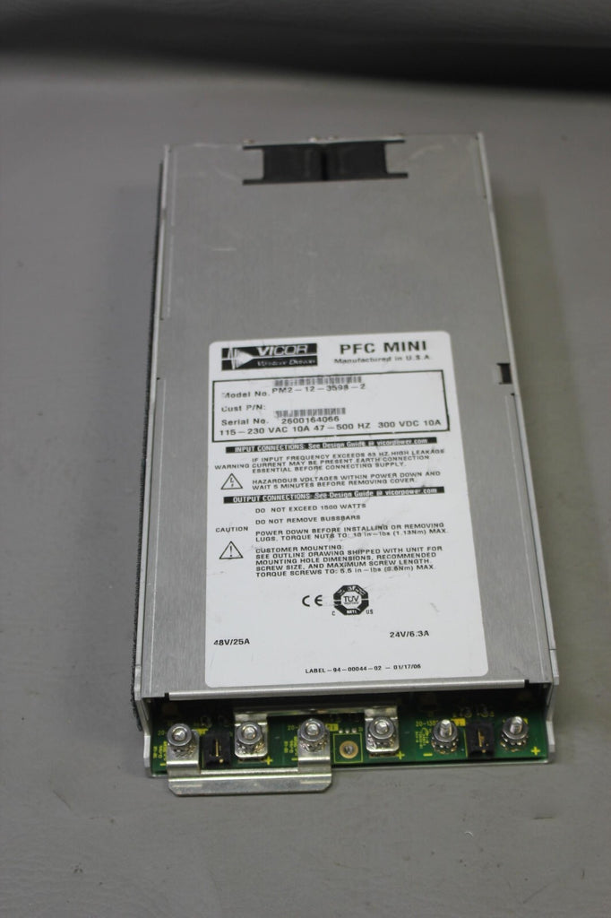 VICOR PFC MICRO POWER SUPPLY PM2-12-3598-2