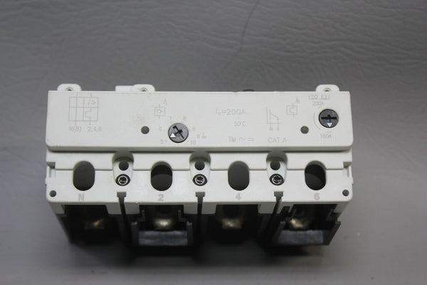 SIEMENS 200A CIRCUIT BREAKER TRIP UNIT  P/N: 3VL9320-7EJ45