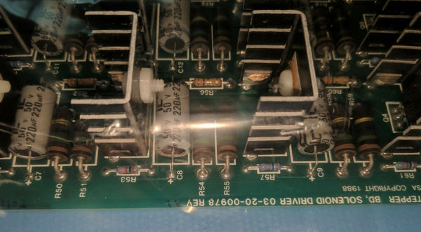 Ultratech Stepper BD Solenoid Driver 03-20-00978 Rev A1