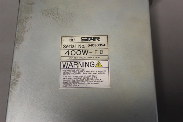 STAR AUTOMATION 400W SERVO DRIVE SDC040LFE