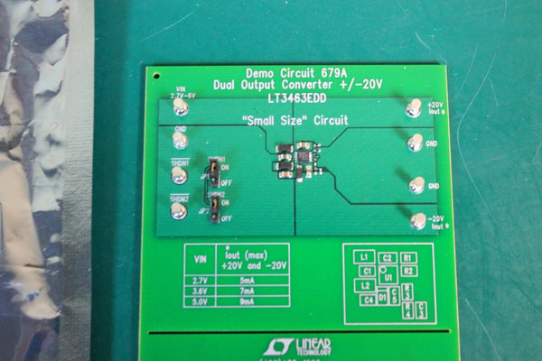 Linear Technology Demo Circuit Board LT3463EDD