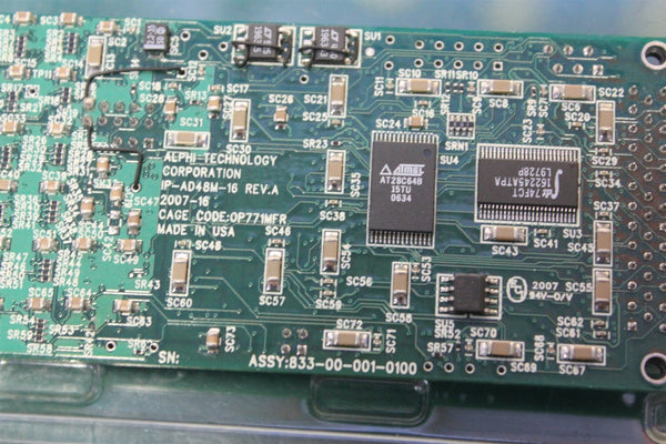 ALPHI TECH HIGH DENSITY 48CH 16 BIT A/D CONVERTER IP-AD48M-16 INDUSTRY PACK