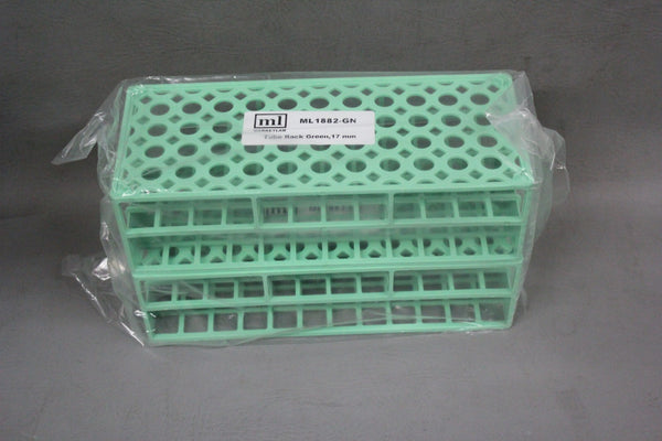 2 NEW MARKETLAB 17mm GREEN TUBE RACKS ML1882-GN