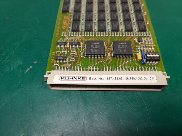 KUHNKE MULITVAC PLC MODULE 657.425.09 86.850.1003.00