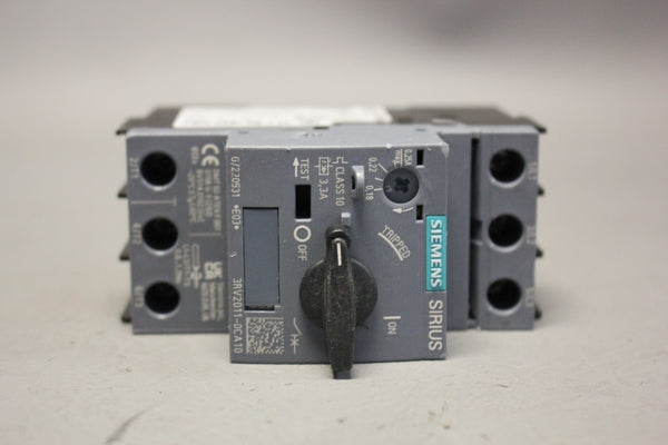 UNUSED SIEMENS SIRIUS CIRCUIT BREAKER 3RV2011-0CA10