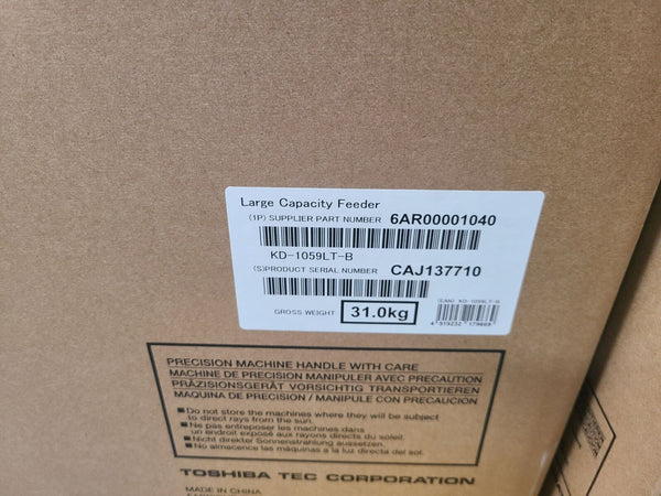 1 NEW TOSHIBA KD-1059LT-B LARGE CAPACITY FEEDER