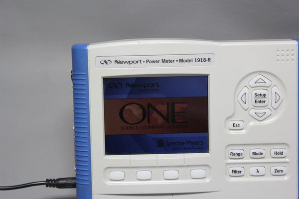 NEWPORT OPTICAL POWER METER 1918-R #2