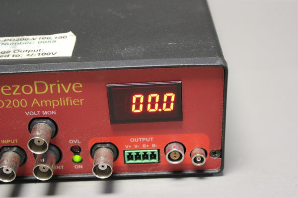 PIEZO DRIVE PIEZODRIVE PD200 AMPLIFIER PD200