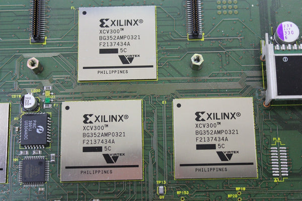10 Xilinx Virtex Fpga Processors on a Board Xcv300-bg352