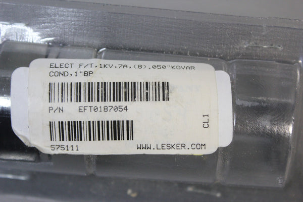 NEW KURT LESKER HIGH VACUUM HIGH POWER FEEDTHROUGH EFT0187054 KOVAR 1KV