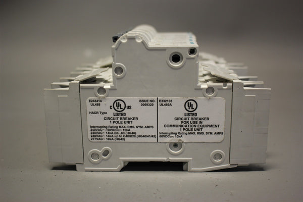 Lot of 5 SIEMENS CIRCUIT BREAKER 5SJ4110-7HG42