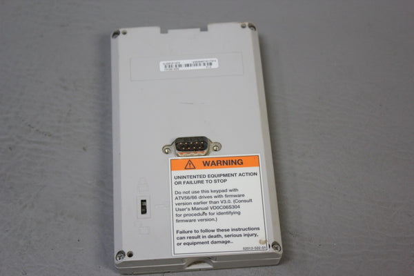 TELEMECANIQUE DRIVE DIGITAL KEYPAD CONTROLLER   VW3A6 6206