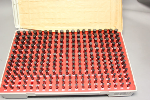 VERMONT GAGE BLACK GUARD PIN GAGE SET  901100500