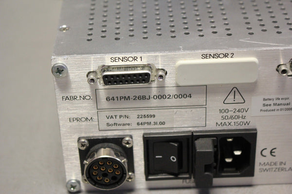 VAT PM-4 ADAPTIVE PRESSURE CONTROLLER 641PM-26BJ-0002