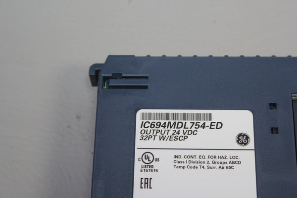 GE PLC OUTPUT MODULE IC694MDL754-ED