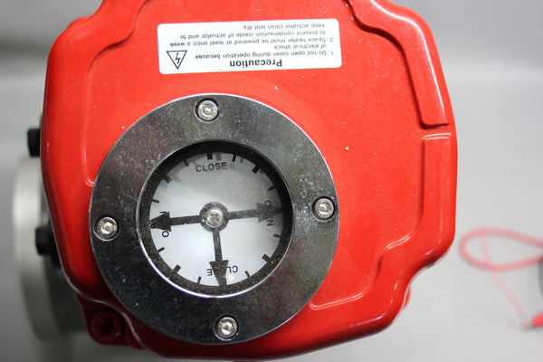 NEW TRIAC/AT CONTROLS 2" 3 WAY SS BALL VALVE WITH ACTUATOR ACTUATOR WE-1700