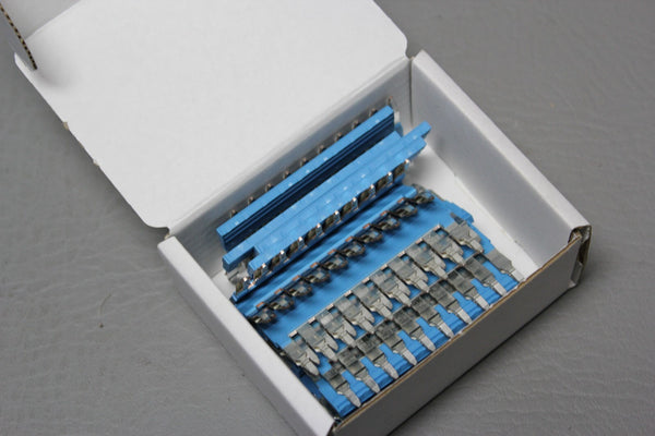 1 NEW BOX OF 20 ALLEN BRADLEY CENTER JUMPERS 1492-CJP4-10-B SER. A