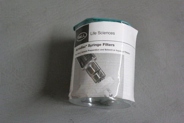 100 NEW PALL ACRODISC 13mm SYRINGE FILTERS 4550T