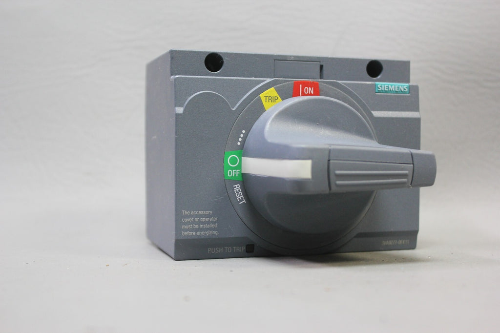 UNUSED SIEMENS  CIRCUIT BREAKER ROTARY OPERATOR P/N: 3VA9277-0EK11