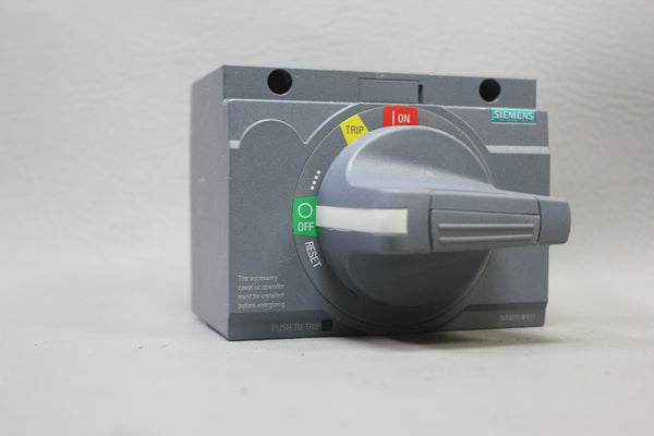 UNUSED SIEMENS  CIRCUIT BREAKER ROTARY OPERATOR P/N: 3VA9277-0EK11