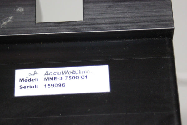 UNUSED ACCUWEB LINEAR ACTUATOR MNE-3 7500-01 MTR 3108