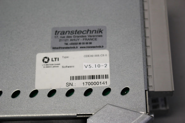 LTI SERVO DRIVE  CDE32.003, C3.0
