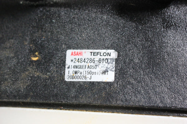 ASAHI 2" ACTUATED TEFLON VALVE W/ SMART POSITIONER  PST-A202D.N & 2484286-010