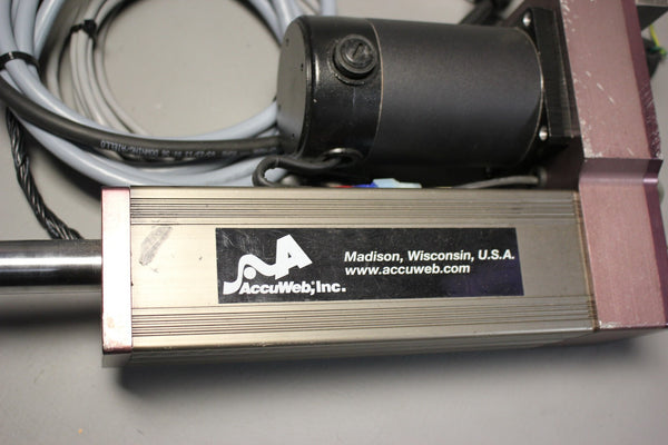 ACCUWEB MICRO 1000 WEB GUIDE SYSTEM W/CONTROLLER ACTUATOR AND SENSOR CTL 1000-02