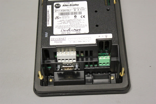 ALLEN BRADLEY PANELVIEW 300 HMI OPERATOR INTERFACE PANEL 2711-K3A10L1 B  #2