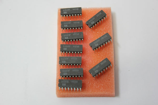 10 Signetics 10109F IC DIP 16 Ceramic