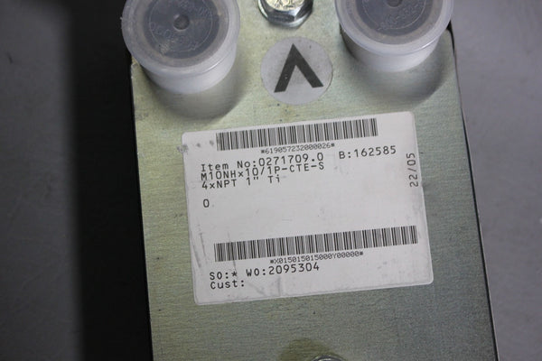 Unused SWEP STAINLESS STEEL LIQUID HEAT EXCHANGER  M10NHX10/1P-CTE-S