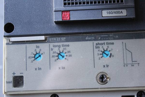 SCHNEIDER/MERLIN GERIN 400A CIRCUIT BREAKER WITH TRIP UNIT NSJ400 N