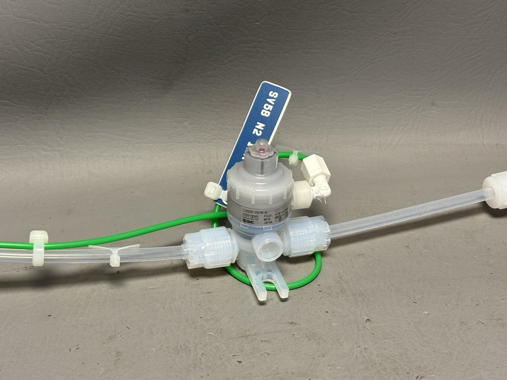 SMC LVQ20-Z07N-9 High Purity Pneumatic Diaphragm Valve 80PSI