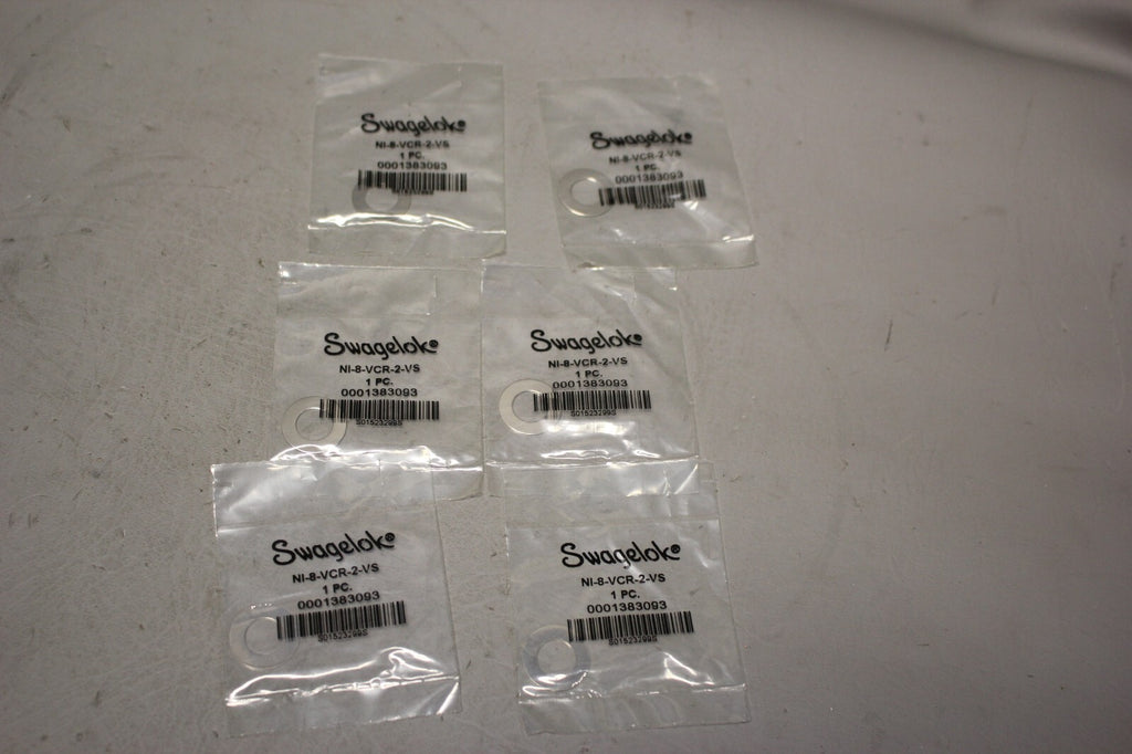 NEW  LOT OF 6 SWAGELOK NI-8-VCR-2-VS GASKET