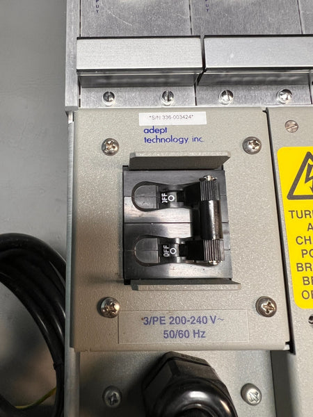 ADEPT TECHNOLOGY ROBOT POWER SUPPLY MODULE PA-4 WITH 4 DUAL C AMP