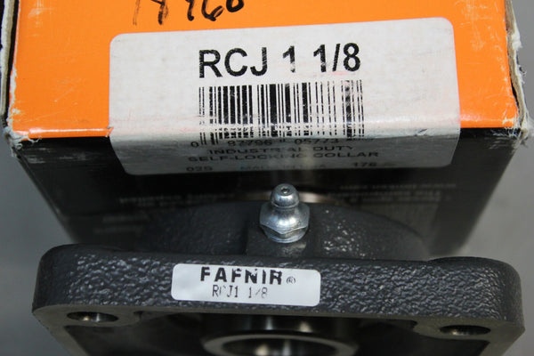 NEW FAFNIR/TIMKEN FLANGE BEARING RCJ  1 1/8