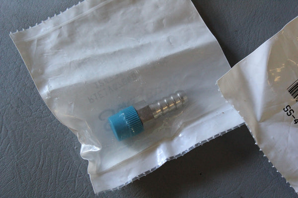 NEW LOT OF 3 SWAGELOK HOSE BARBS SS-5-HC-1-4