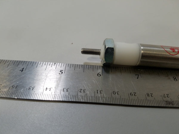 Bimba PC-021-D Acetal Resin End Cap SS Pneumatic Cylinder 100PSI